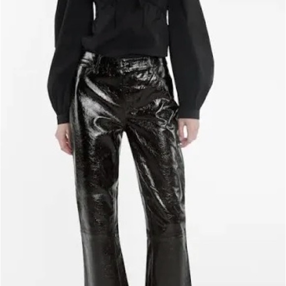 NWOT J Brand Franky Lambskin Leather Jeans - Picture 4 of 7